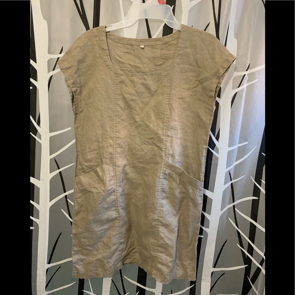 ❌❌SOLD Linen Dress Sz S